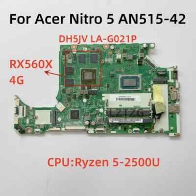 LA-G021P For Acer A315-41 AN515-42 Motherboard R5-2500U RX560X 4G