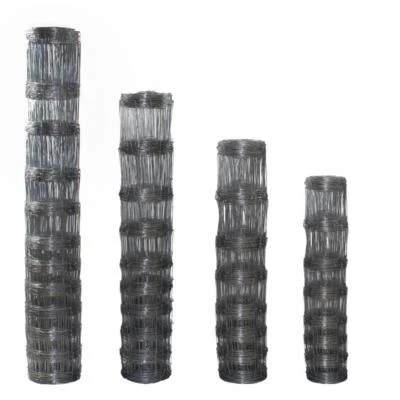 ESTEXO Weidezaun Knotengeflecht Wildzaun Draht Zaun 50 m Gartenzaun Forstzaun Metall