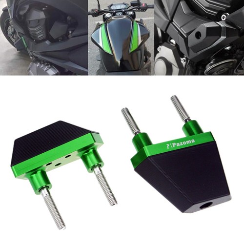 Protector antichoques deslizante de cuadro para Kawasaki Z800 13-16 Z1000 07-09 Z750 07-14