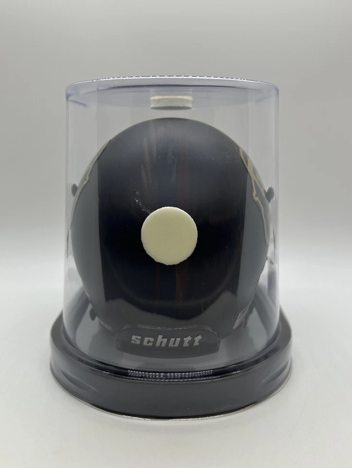 Minicasco auténtico Schutt Colorado Buffaloes NCAA Alternate 1 (negro mate) Foto 4 de 4