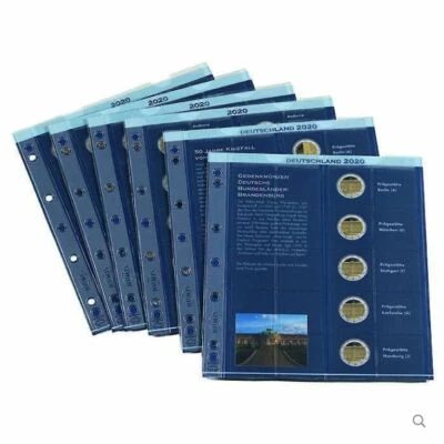 Nachtrag 2020 f. Leuchtturm NUMIS 2-EURO-Vordruckalbum Bd 8. 363160