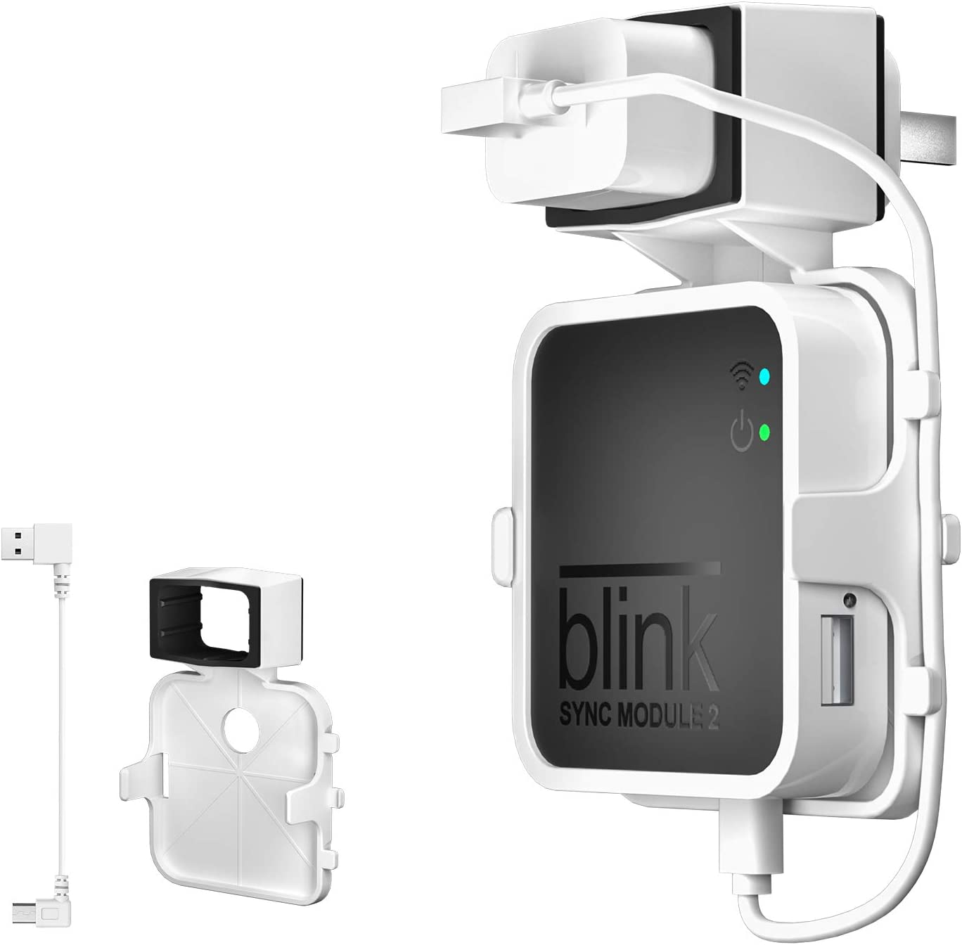Outlet Wall Mount for Blink Sync Module 2,Simple Mount Bracket Holder for All-Ne-image