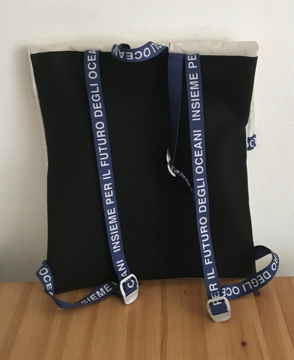 Sac à Dos Artichoke Limited Edition - Voile Recyclée, Modèle ANZIO, Fait Main En Italie