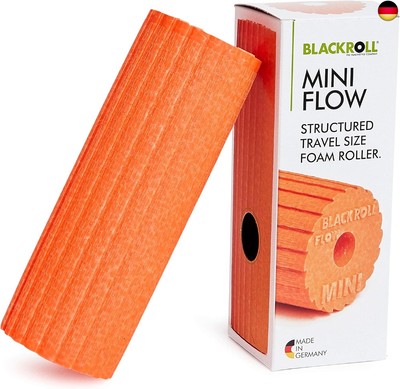BLACKROLL  MINI FLOW Faszienrolle (15 x 5 cm), kleine Fitness-Rolle für die S