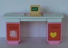 Vintage 1991 Mattel Barbie Girl Desk Set 7241 Tape Dispenser Ruler Stamp