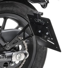 Portatarga laterale L per Honda Rebel 500 17-24 nero