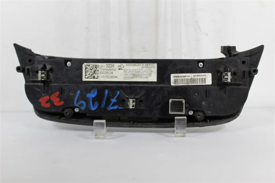 14-17 Chevrolet Impala Temperature AC Climate 23113226 Control 773 1A3 B2 - Image 2 of 4