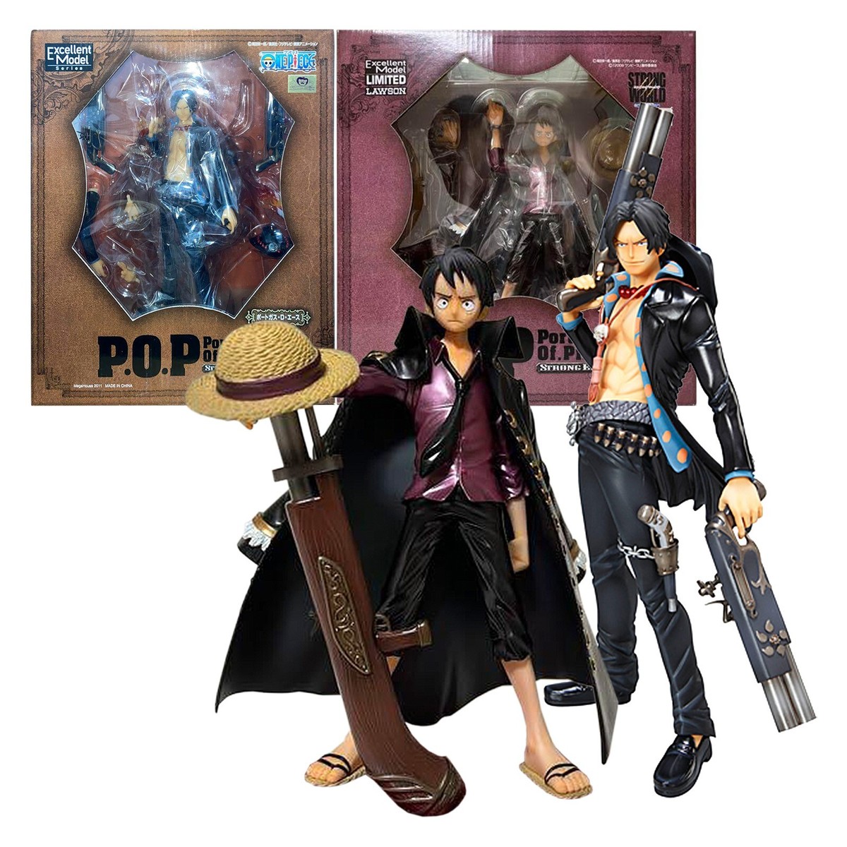 ワンピース POP ポートガス・D・エース 〜ストロングエディション エクセレントモデル Portrait.Of.Pirates ワンピース “STRONG