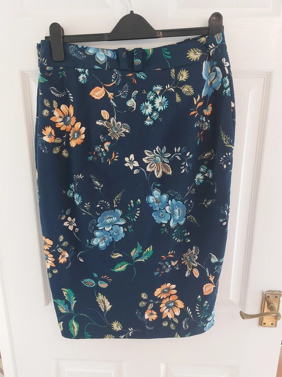 River Island a line poplin midi skirt in white