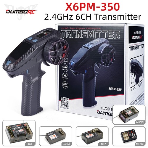 DUMBORC X6PM-350 6CH 2.4G RC Transmitter Receiver BL3F/X6FG/X6FP/X4FMG / Gyro - Picture 3 of 31