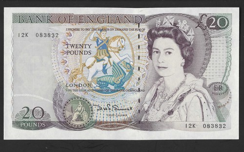 BANCONOTA 20 STERLINE B351 SOMERSET 1984 - UNC - SELEZIONA LA TUA BANCONOTA - Foto 31 di 32