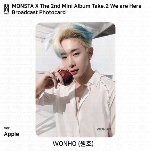 MONSTA X The 2nd Mini Album Take.2 We are Here Broadcast Photocard RARE K-POP - Picture 17 of 38