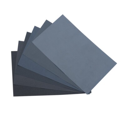 9'' x 11'' 600 Grit Wet/Dry Sanding Paper 10 Sheets Jewelry Making Finishing Tool