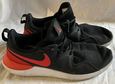 Size 10 Nike Tessen Black Habanero Red for sale online