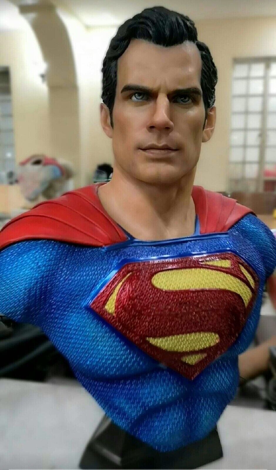 Superman Bust Henry Cavill DC Rare 10 1:2 Statue Limited