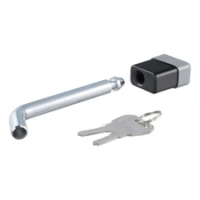 CURT 23021 5/8" Hitch Lock (2", 2-1/2" or 3" Receiver, Deadbolt, Chrome)