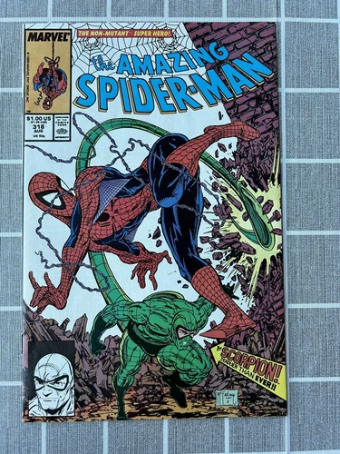 Amazing Spider Man #318 NM Never Opened Scorpion Cover, Todd McFarlane Art
