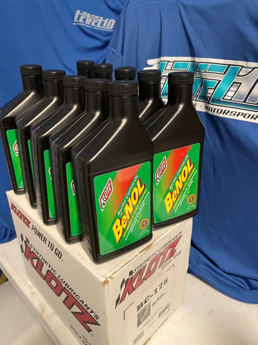 Klotz BeNOL Racing 2-Stroke Pre-Mix Castor Lube Klotz BeNOL Racing 2-Stroke Pre-Mix Castor Lube