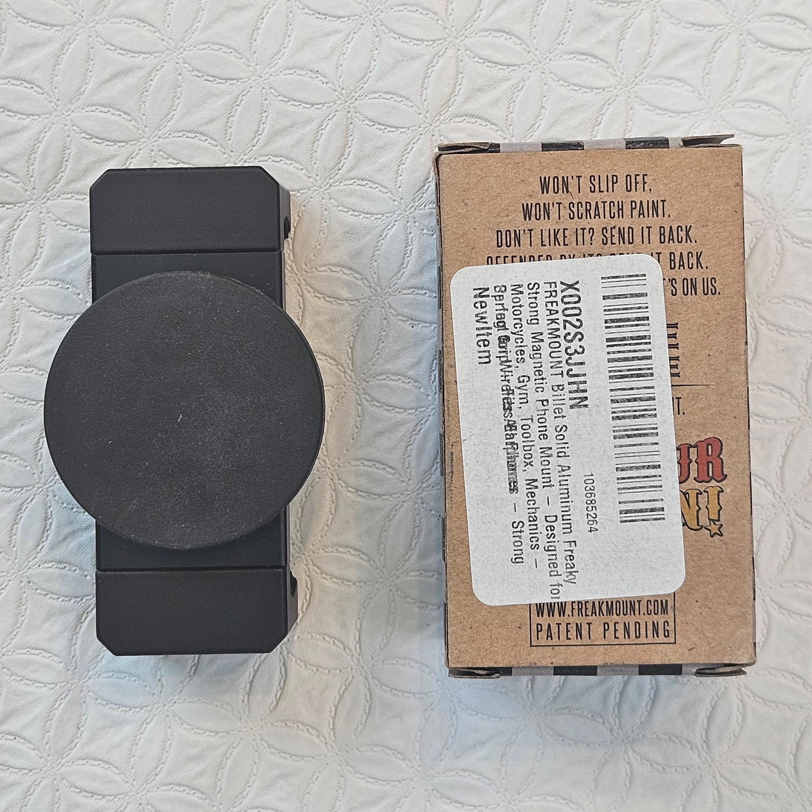 The Incredible Freakmount Billet Aluminum Magnetic Phone Holder up to 4.3” Wide