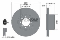 2X Textar Bremsscheibe 92171700 FüR Iveco