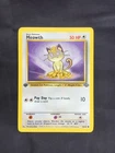 Pokemon Cards: Jungle 1st Edition Common: Meowth 56/64