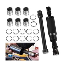 C7 Injector Sleeve Cup Removal Installation Tool with Parts Kit Compatible wi...
