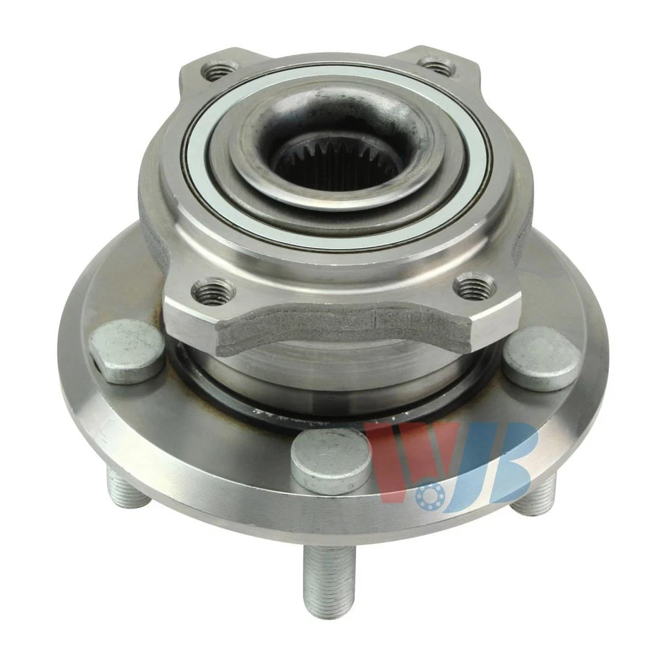 Conjunto de cojinete y buje de rueda delantera WJB para Dodge Charger 2007-2016 Foto 3 de 3