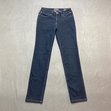 FDJ French Dressing Jeans Womens 4 Blue Kylie Mid Rise Straight Stretch Denim