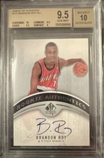 Brandon Roy 2006 SP Authentic Rookie On-Card Auto /299 BGS 9.5 Gem Mint Blazers