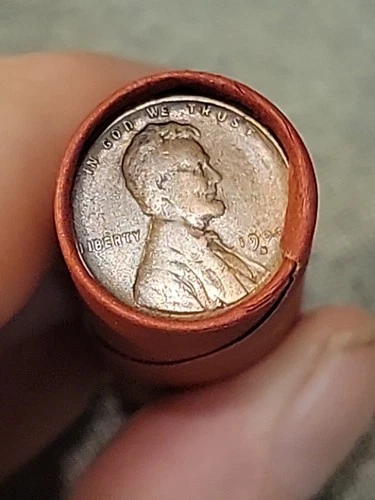 Fantastic Detail 1909S & Bu VDB Reverse Ends Of Lincoln Wheat Penny Roll