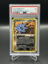 Dark Pupitar 40/109 Team Rocket Returns Regular PSA 5 on eBay
