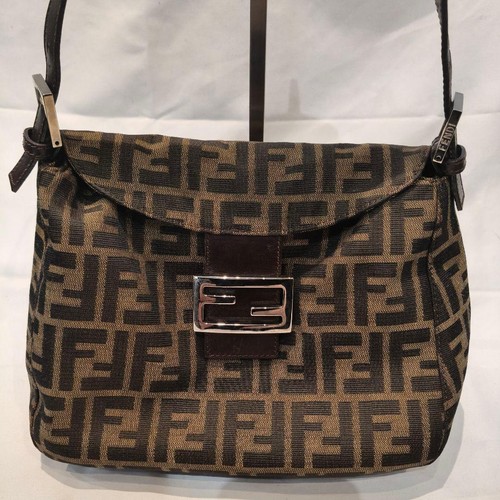 FENDI Zucca pattern Mamma Baguette shoulder bag