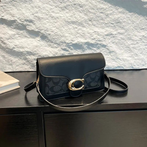 Women Shoulder Bag Leather Square Shape Multi-Compartment Strong Durable Quality