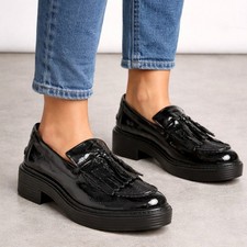 Franco Sarto Kili Patent Faux Leather Loafers - 6