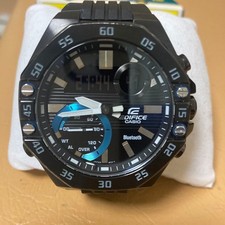 CASIO EDIFICE Bluetooth ECB 10YPB 1AJF Watch Black Operational