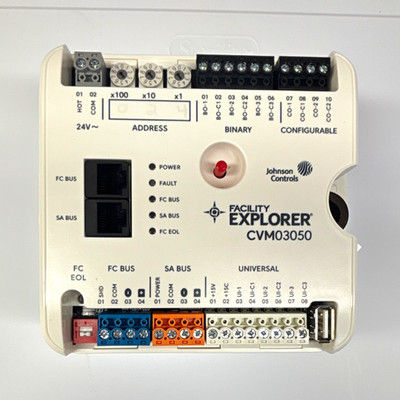 Johnson Controls Facility Explorer CVM03050 Controller Module 24V F4-CVM03050-0