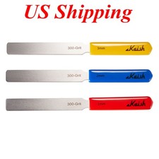 Diamond Abrasive Fret Crowning File 300-Grit Double Edged Fret Crown File