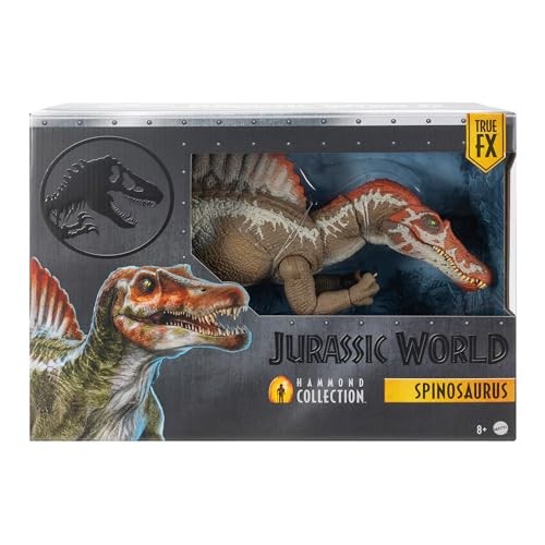 Mattel JURASSIC WORLD HAMMOND COLLECTION Spinosaurus JCH09 TRUE FX