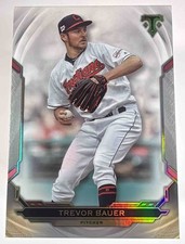 2019 Topps Baseball Triple Threads Trevor Bauer #27 Cleveland Indians