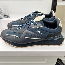 HUGO BOSS MENS SHOES CUBITE RUNNING SNEAKERS SIZE 45 US 12 Blue