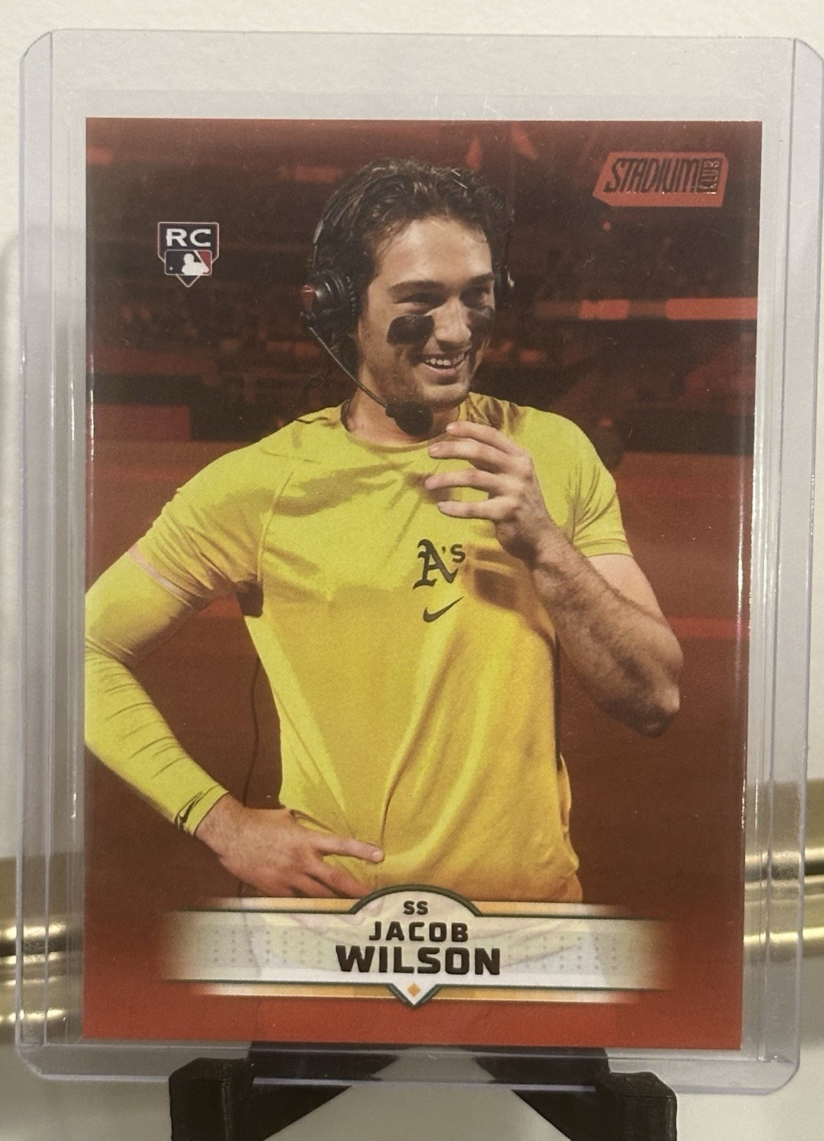 2025 Topps Stadium Club #33 Jacob Wilson RC Rookie Bronze Foil