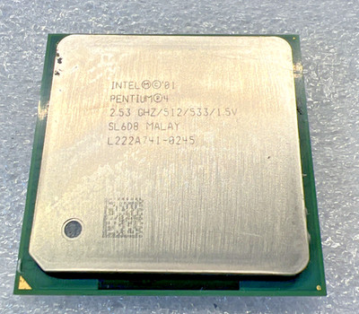 Intel Pentium 4 2.533 GHz SL6D8 - 533Mhz FSB & 512k Cache - Tested
