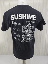 Sushi Sushime Asian Bistro T-Shirt Restaurant Black T Shirt Large
