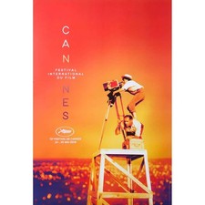 FESTIVAL DE CANNES 2019 Affiche officielle originale - 40x60 cm - Nouvelle Vague