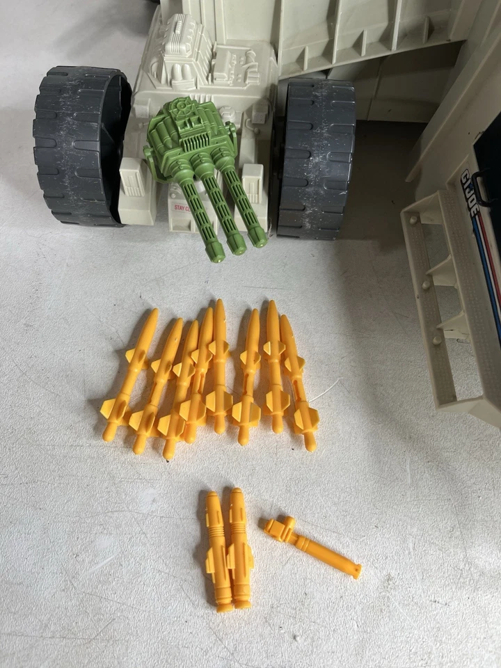 GI Joe General Mobile Strike Headquarters 1990 Винтаж с Вертолетом ЧИТАЙТЕ - Изображение 2 из 4