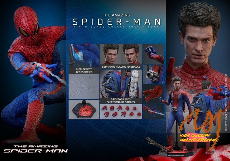 NEW Hot Toys MMS771 1/6 The Amazing Spider-Man Standard Ver
