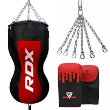 RDX Punching Bag Heavy Maize Punch Boxing Mitts Gloves Uppercut Angle Unfilled