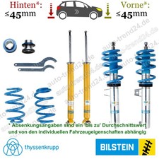 B14 Fahrwerk 30-45mm & 25-45mm Tieferlegung u.a.: VW Touran 5T1 Bj. 2015-2025