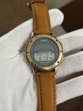 Raro orologio sportivo digitale uomo vintage Casio Moon Graph GMW-62 JDM anni '80