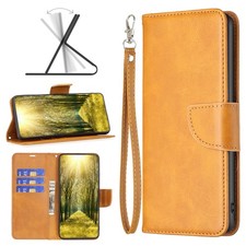 For Samsung S26 Ultra S25 S24 S23 Synthetic Leather Wallet Card Flip Stand Cover